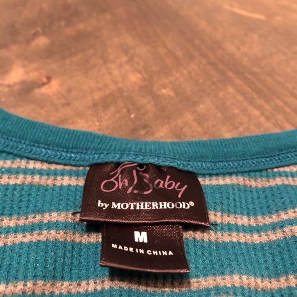 Oh Baby Long Sleeve Maternity Shirt - Picture 2 of 3